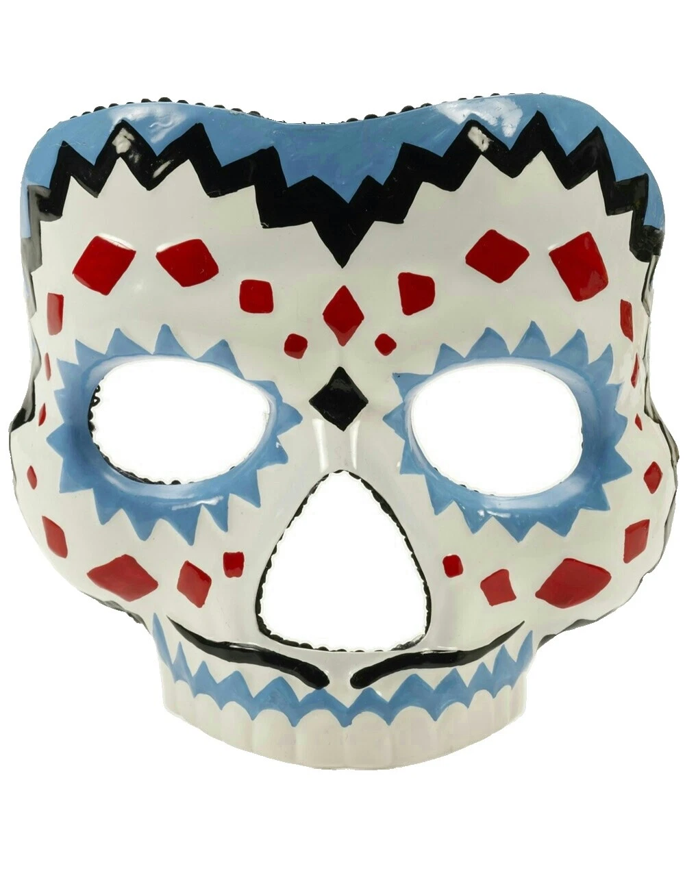 Мужские Пластиковые маски День мертвецов костюм и маски для глаз