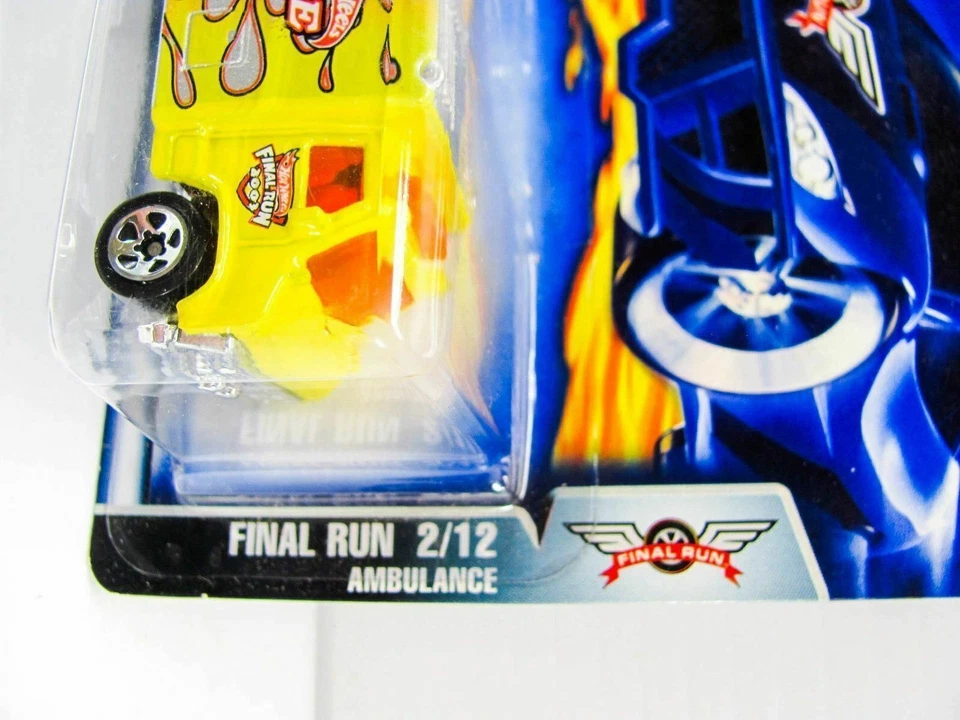 1 NEW Hot Wheels Die Cast Collectible - Final Run Ambulance - 2003 - Image 2 of 4
