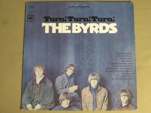 DIE BYRDS DREHEN! DREH DICH UM! DREH DICH UM! LP OG '65 COLUMBIA CS-9254 STEREO 360 FOLK ROCK SELTEN