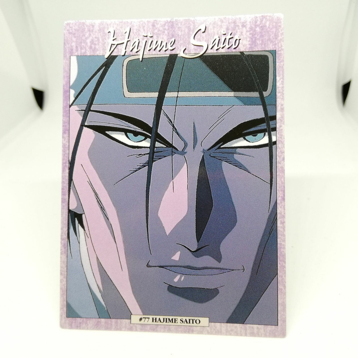 77 Saito Hajime Rurouni Kenshin Samurai X Card DASS Masters JUMP