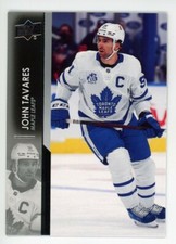 2021-22 Upper Deck #172 John Tavares - Toronto Maple Leafs BASE HOCKEY CARD