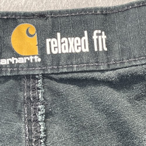 Carhartt Pants Mens 40x34 Double Knee Relaxed Fit Ripstop Cargo Carpenter B342 - Picture 19 of 21