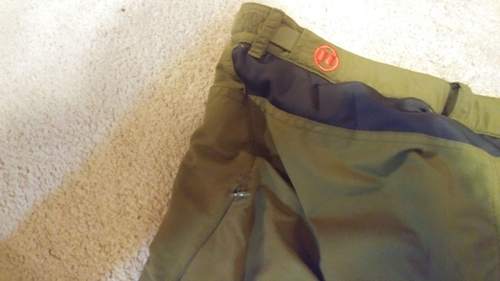 Green Novara Padded Double Bike Shorts MEDIUM - Picture 5 of 10