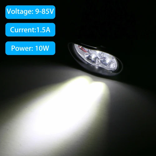 2pz Luci Fendinebbia Fendinebbia Universale Auto SUV Moto LED - Foto 7 di 11