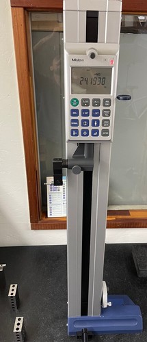 LH-L600/24'' MITUTOYO LINEAR HEIGHT LITE 24" Digital Height Gauge 518-203 - Picture 3 of 8