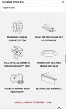 Secretlab titan evo XL chair 7