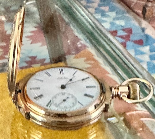 American Waltham Watch Co. 1872 MODEL 14k GOLD BOX HINGED 1885 - Picture 11 of 17