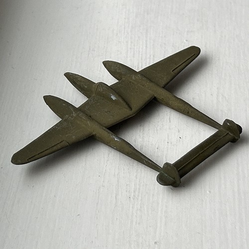 CRESCENT TOYS LOCKHEED P-38 LIGHTNING WWII FIGHTER 1:150 SCALE VINTAGE 1940s - Picture 3 of 13
