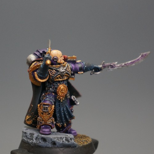 Dark Angels Legione Modello Leviatano Assedio Dreadnought Warhammer 40K Dipinto - Foto 5 di 5