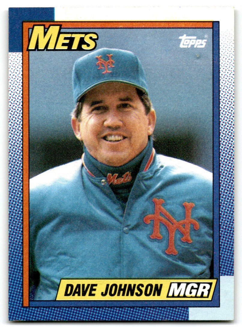 1990 Topps Dave Johnson New York Mets #291