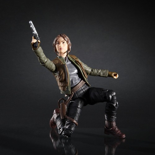 FIGURA DEL SARGENTO JYN ERSO (JEDHA) STAR WARS ROGUE ONE THE BLACK SERIES 6 PULGADAS - Imagen 7 de 10