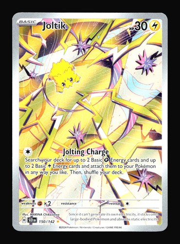 Joltik SCR Stellar Crown #150/142 Illustration Rare Pokemon Card T2-259 - Picture 1 of 2