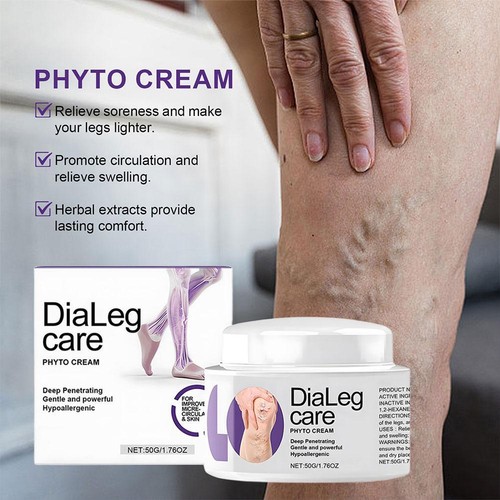 Crema avanzada para venas varicosas 5,76 OZ 50 g gel de alivio de venas arañas vasculares CALIENTE - Imagen 2 de 13