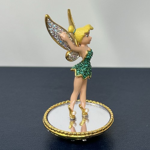 Arribas Disney Tinkerbell Egg Trinket Box Jeweled Peter Pan Ship Decor - Picture 17 of 24