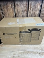 Lot Of 2 - 3-In-1 Pre Filter And True Hepa Filter And Activated Carbon Filter