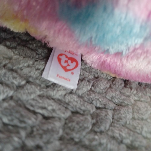 TY Beanie Boos - FANTASIA the Unicorn (Glitter Eyes) (LARGE Size - 17 inch) MWMT - Picture 9 of 9