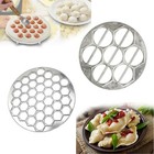 2 Vareniki Pelmeni Dumpling Molds Cast Aluminium Retro Kitchen Cooking Gift Set