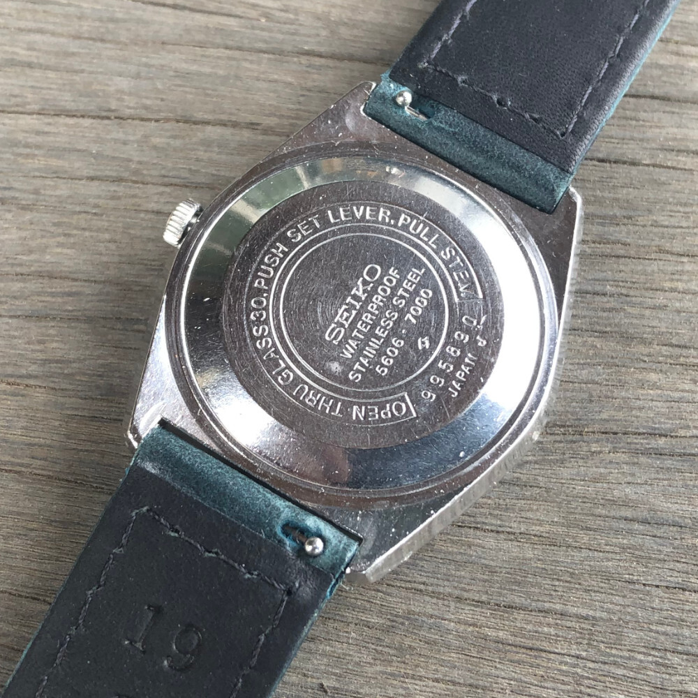 Seiko Lordmatic LM5606-7000 Caliber Automatic Watch 34mmx35mm Case