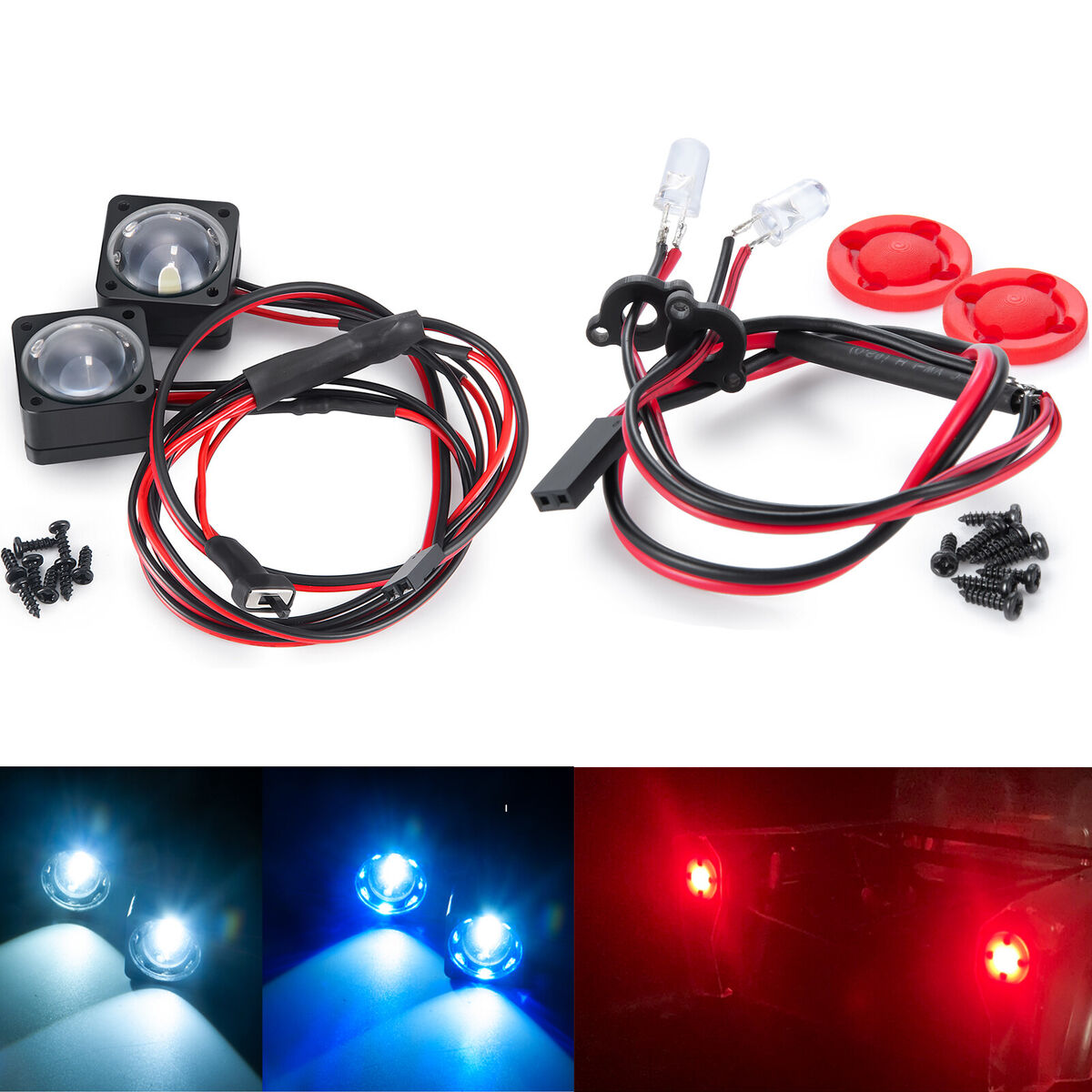 Eagle Racing LED Light Set 3mm - Red Eagle Racing LED Light Set 3mm - Red