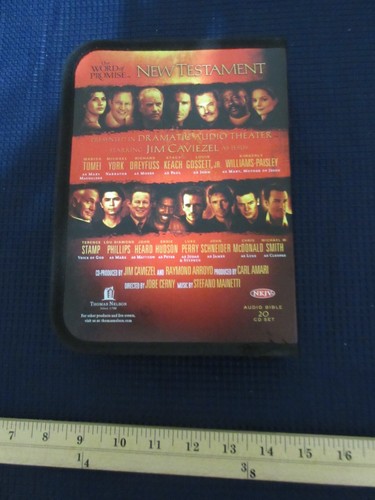 The Word of Promise New Testament Audio Bible 20 CD Set with 1 Behind the Scenes - Picture 2 of 9
