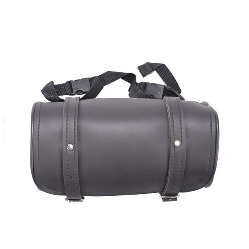 10" ROUND MOTORCYCLE WATERPROOF TOOL / FORK BAG FOR HARLEY w/ Q-RELEASE - DD12 - Picture 6 of 8
