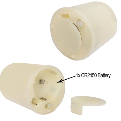 12 Pc Flameless LED Battery Votive Candles Realistic Flickering Battery Operated - 第 5/5 張圖片
