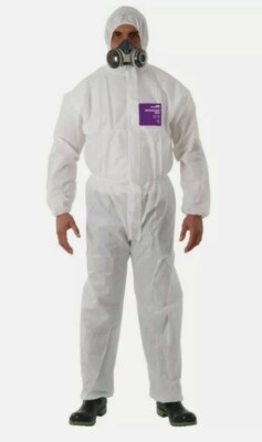 Ansell1500-WH Microgard  138 White Overall XXL - BRANDNEU (50er Pack)