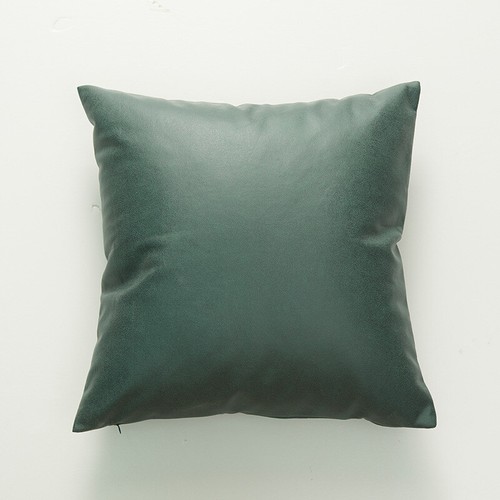 UK Uni Outdoor Kissenbezug Kunstleder Kissenhülle Home Sofa Dekor 18" 20" - Bild 11 von 21