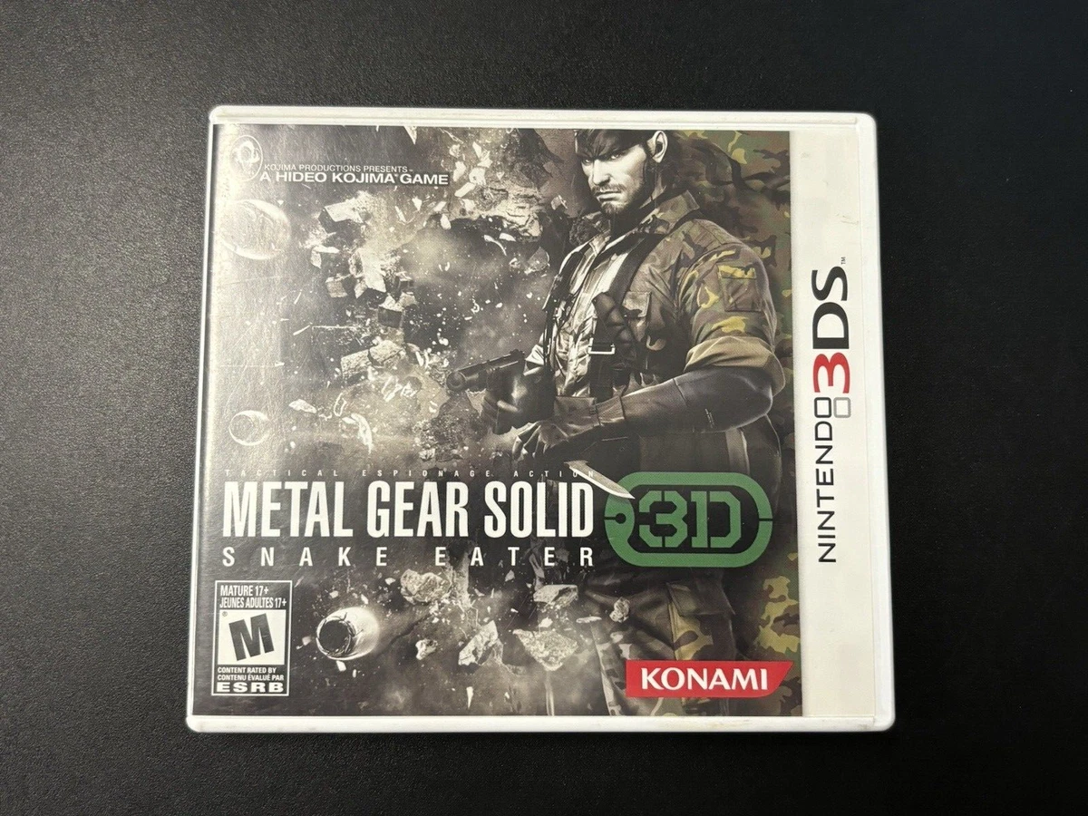 Nintendo 3DS Metal Gear Solid 3: Snake Eater Video Games for sale | eBay