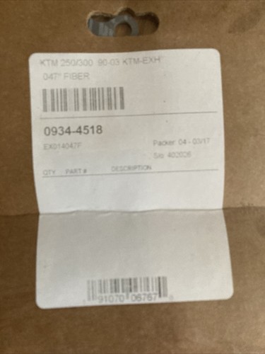 91 KTM 250 EXC COMETIC Gasket 0934-4518 - Picture 2 of 2