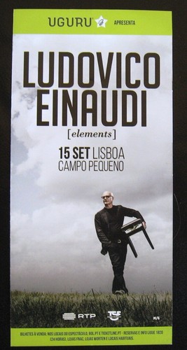 Ludovico Einaudi concert promo flyer - Bild 1 von 3