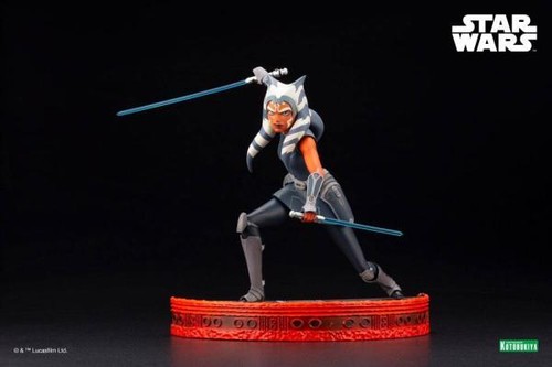 Estatua de PVC Star Wars The Clone Wars ARTFX 1/7 Ahsoka Tano Escape from the Clones - Imagen 10 de 15