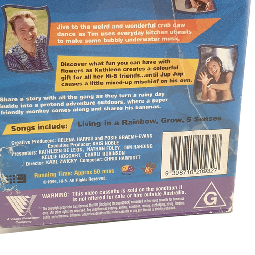 Vtg HI-5 VIDEOS Star Dreaming Hi Energy Summer Rainbows x3 Village 1999 PAL Aus - Picture 19 of 23