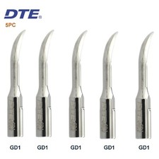 5Pcs Woodpecker Dental Ultrasonic Scaler Scaling Tips DTE GD1 Fit NSK Satelec