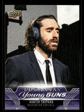 2023-24 Upper Deck UD Canvas Young Guns Extended Series Hunter Shepard