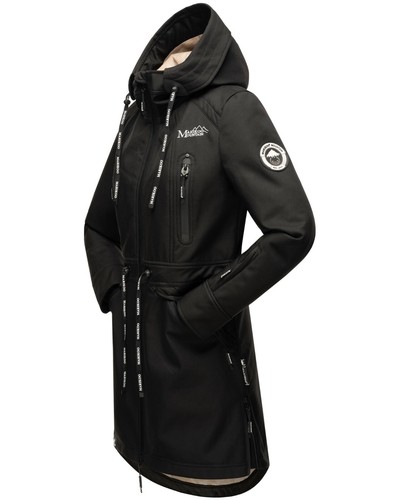 Marikoo Damen Softshell Outdoor Jacke Übergangs Funktions Regen Mantel Racquelle - Bild 17 von 106