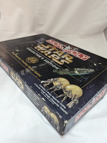 Star Wars Monopoly Limited Collector’s Edition 1997 Vintage Complete Board Game - Picture 3 of 5
