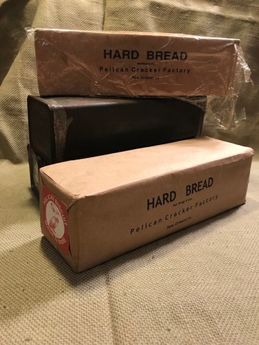 WWI US Army 1917 Contract Hard Bread Hard Tack Ration Box - Bild 2 von 2