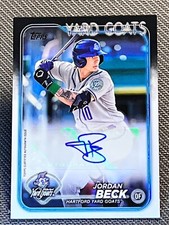2024 Topps PROSPECT ROOKIE AUTO Jordan Beck, item 1
