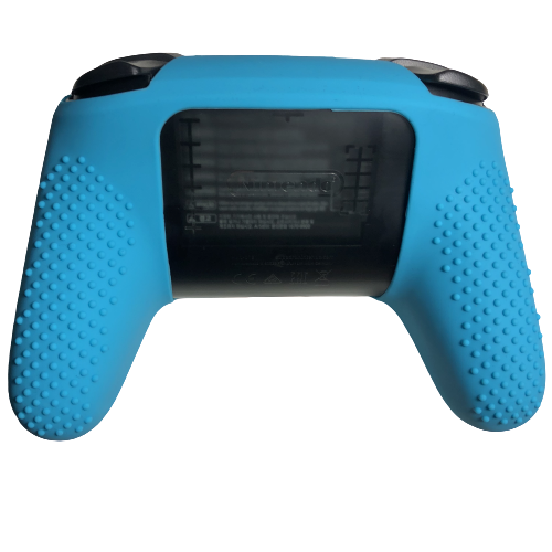Funda protectora de goma con piel para juegos de rendimiento para Nintendo Switch empuñaduras para controlador profesional - Imagen 6 de 13