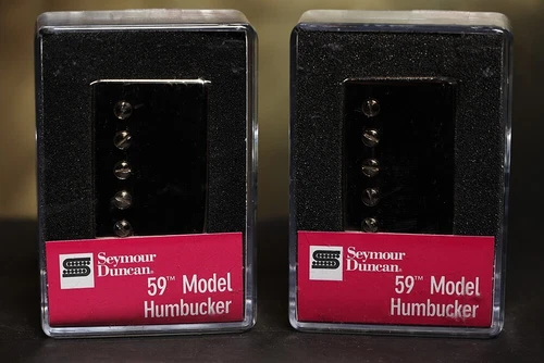 SEYMOUR DUNCAN Vintage Blues Humbucker Pickup Set 4 Conductor NICKEL