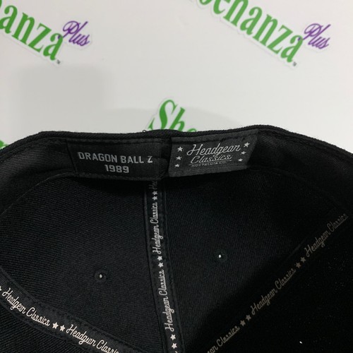 Sombrero Headgear Classics HGC Ajustado Dragon Ball Z DBZ Ala Plana Gorra Negra 7 3/8 - Imagen 7 de 7
