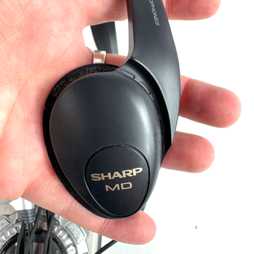 Sharp MD-MS722 Portable Minidisc Recorder with Headphones Remote Control 2 Disks - Picture 13 of 18