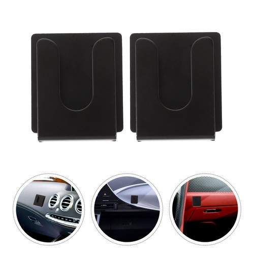 2 Pcs Car Mic Holder Hook Bracket Microphone Handheld Mount Multi - Zdjęcie 8 z 12