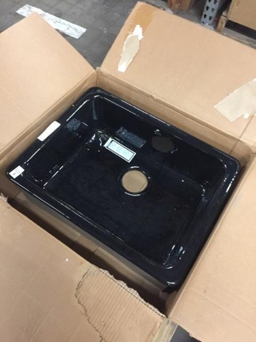 KOHLER K-6585-7 IRONTONES CAST IRON TOPMOUNT OR UNDERMOUNT CAST IRON SINK- NEW