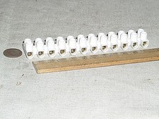 BRAND NEW EURO STYLE 12 POSITION TERMINAL BLOCK BARRIER STRIP 20 A 20A AMP USA