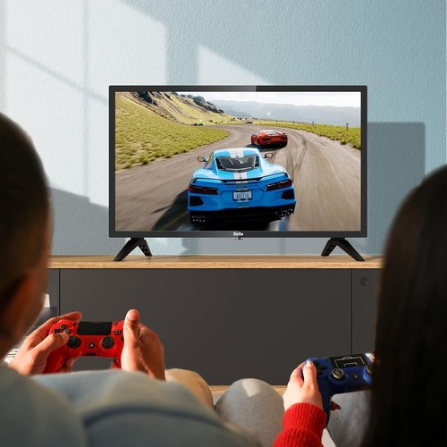 Portable 24-Inch High Definition TV with Dual Speakers – Perfect for Any Space - Picture 7 of 10