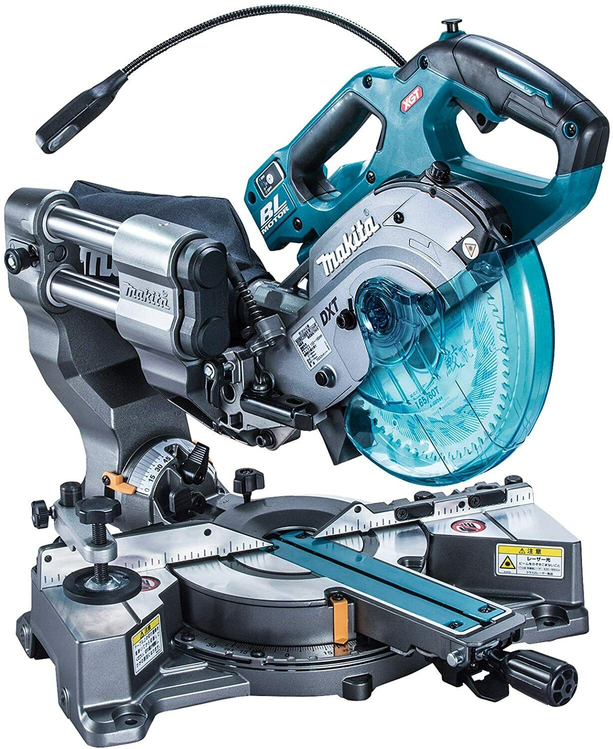 Makita 40V Max XGT Brushless Cordless 8-1/2 Dual-Bevel Sliding Compound .