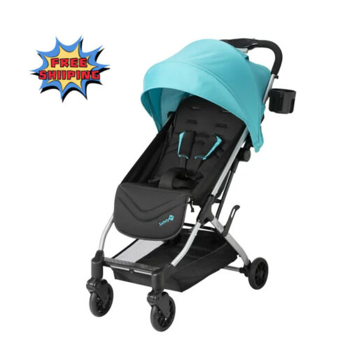 Teeny Ultra Compact Stroller Pushchair Cup Holder Shade Canopy Storage Basket