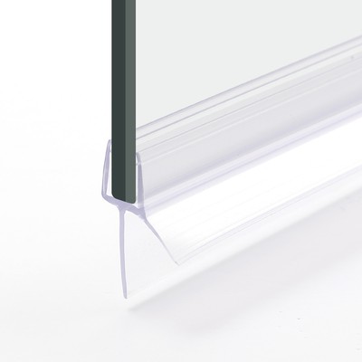 2x 90cm Long Bath Shower Screen Door Seal Strip Glass Thickness 4-6mm